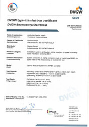 Uponor CER Wipex SYS MECH DVGW DW-8511CN0035 DE EN
